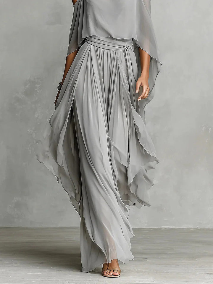 Damen Set: Elegantes Trägerloses Outfit für Sommerliche Anlässe 2
