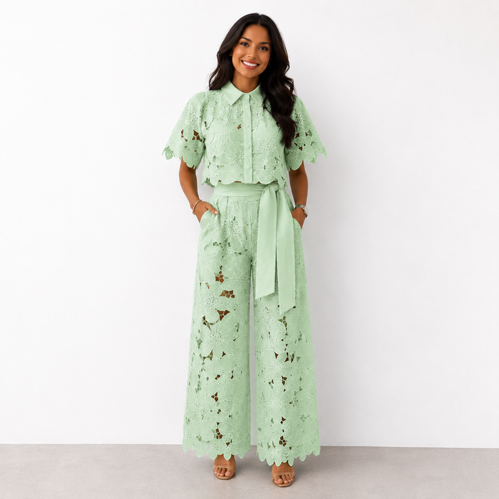 Damen Twin Set Isabela: Elegante Kombination für besondere Anlässe 0