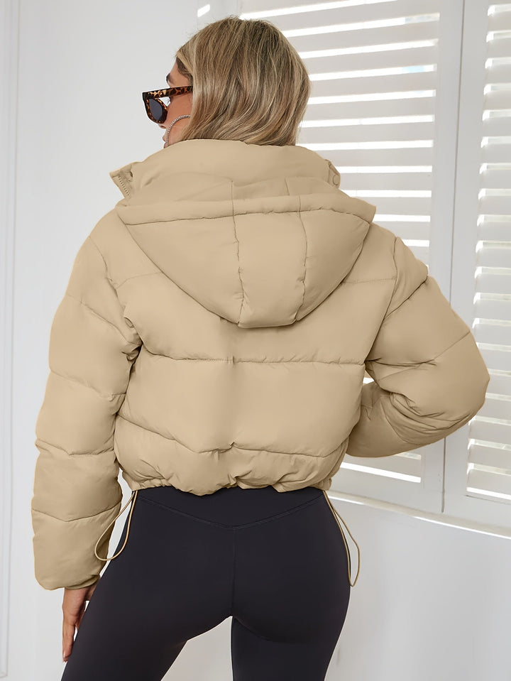 Damen Übergangsjacke mit Kapuze – Stilvoll und Wärmend für die kalte Jahreszeit 1