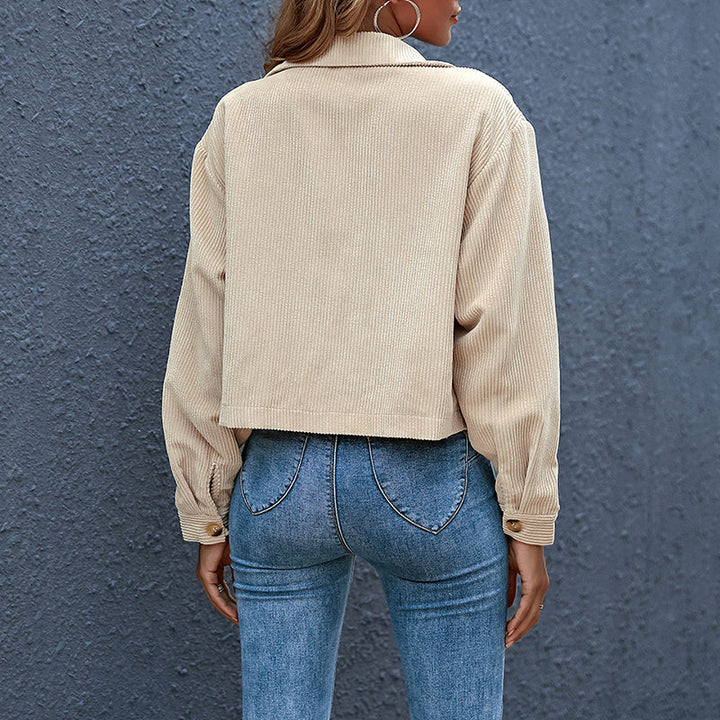 Damen Übergangsjacke mit Reverskragen – Stilvoll und Bequem für den Frühling 3