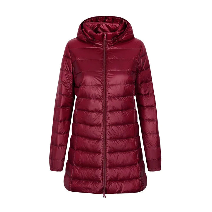 Damen Winter Daunen Jacke mit Kapuze – Stilvoll und Funktional für die kalte Jahreszeit 1