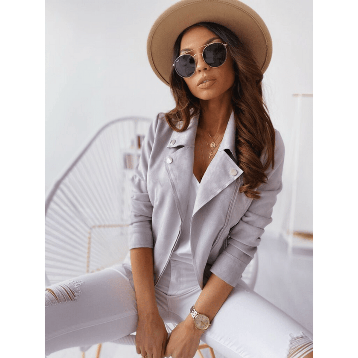 Damenjacke Langarm mit Reißverschluss – Stilvoller Komfort für Freizeit und Business 6