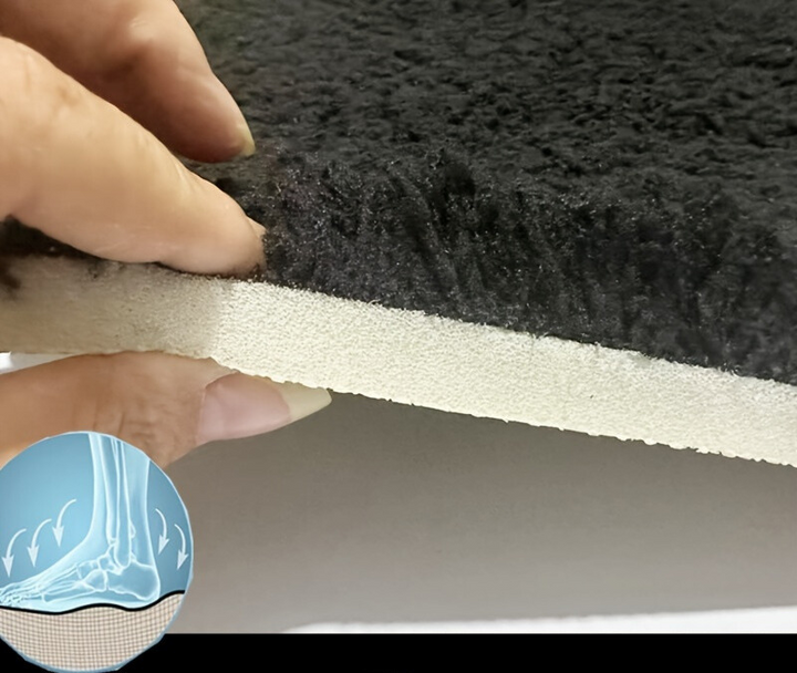 Badematte – LuxaMat – Weich gefüttert – Saugfähig & rutschfest