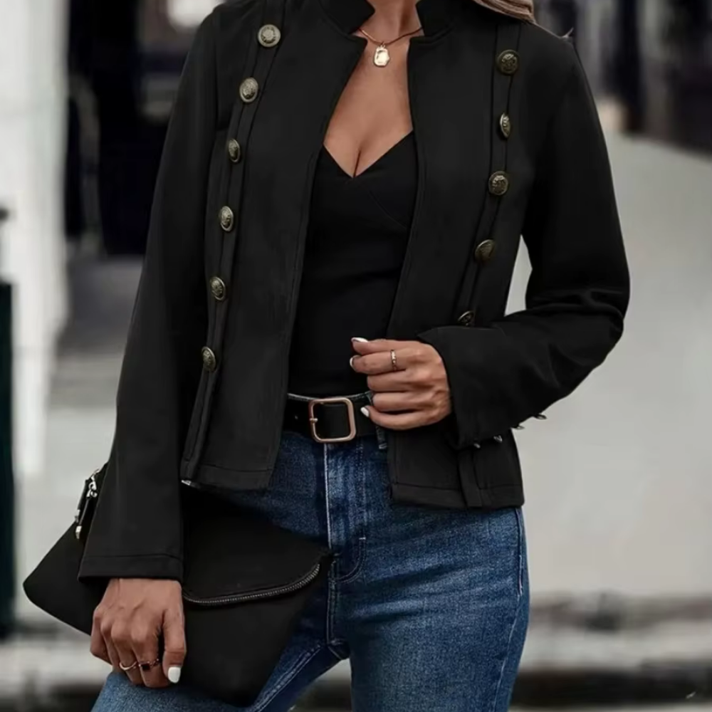 Elegante Damen Jahrgang Übergangsjacke – Zeitlose Vielseitigkeit für jeden Anlass 2