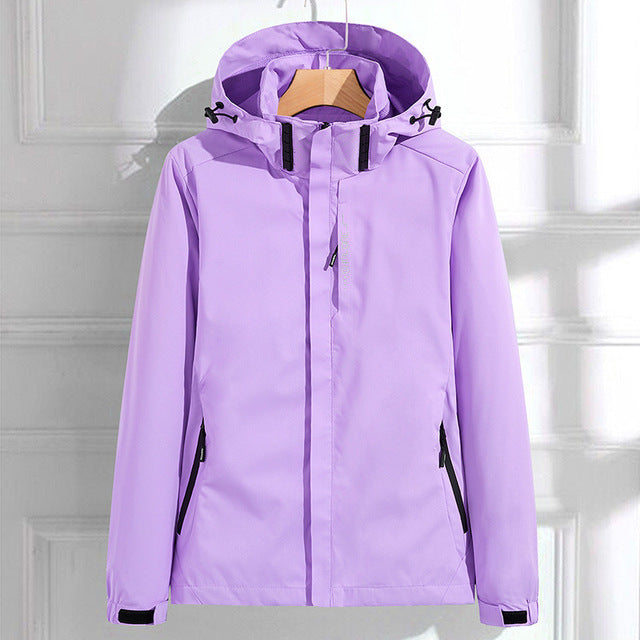 Elegante Damen Regenjacke mit Kapuze – Stilvoller Wetterschutz für jede Gelegenheit 2