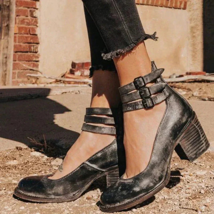 Elegante Sandalen mit Absatz 6