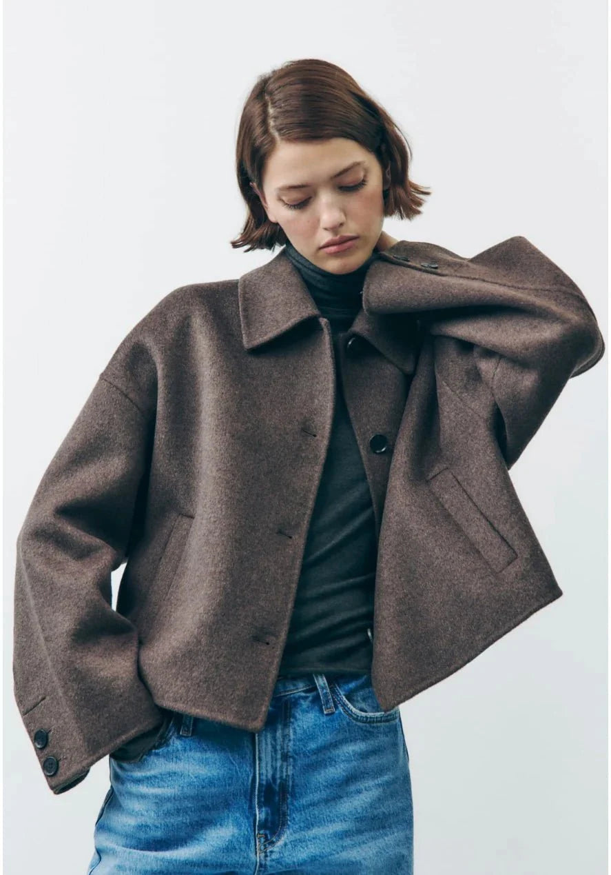 Elegante Übergangsjacke für Damen in Übergröße – Stil und Komfort vereint 1