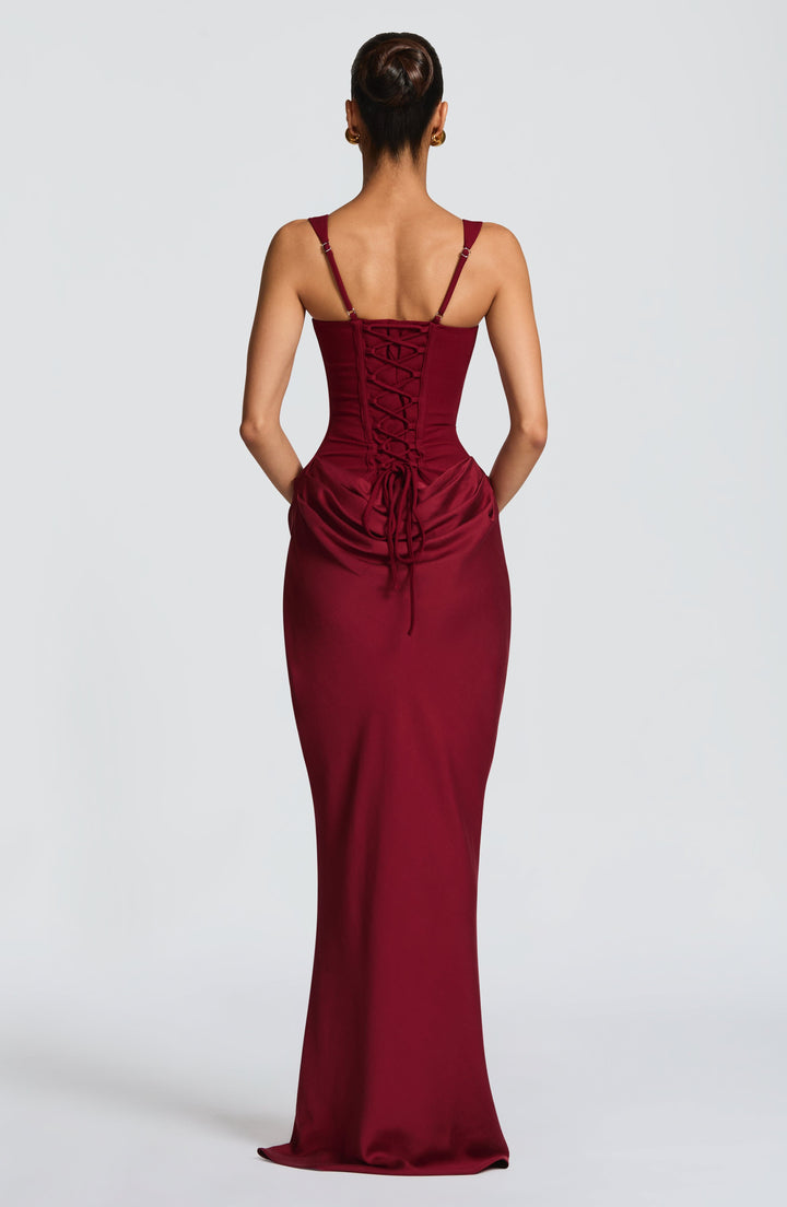 Elegantes Maxikleid mit Korsettoberteil: Figurschmeichelnd für festliche Anlässe 3