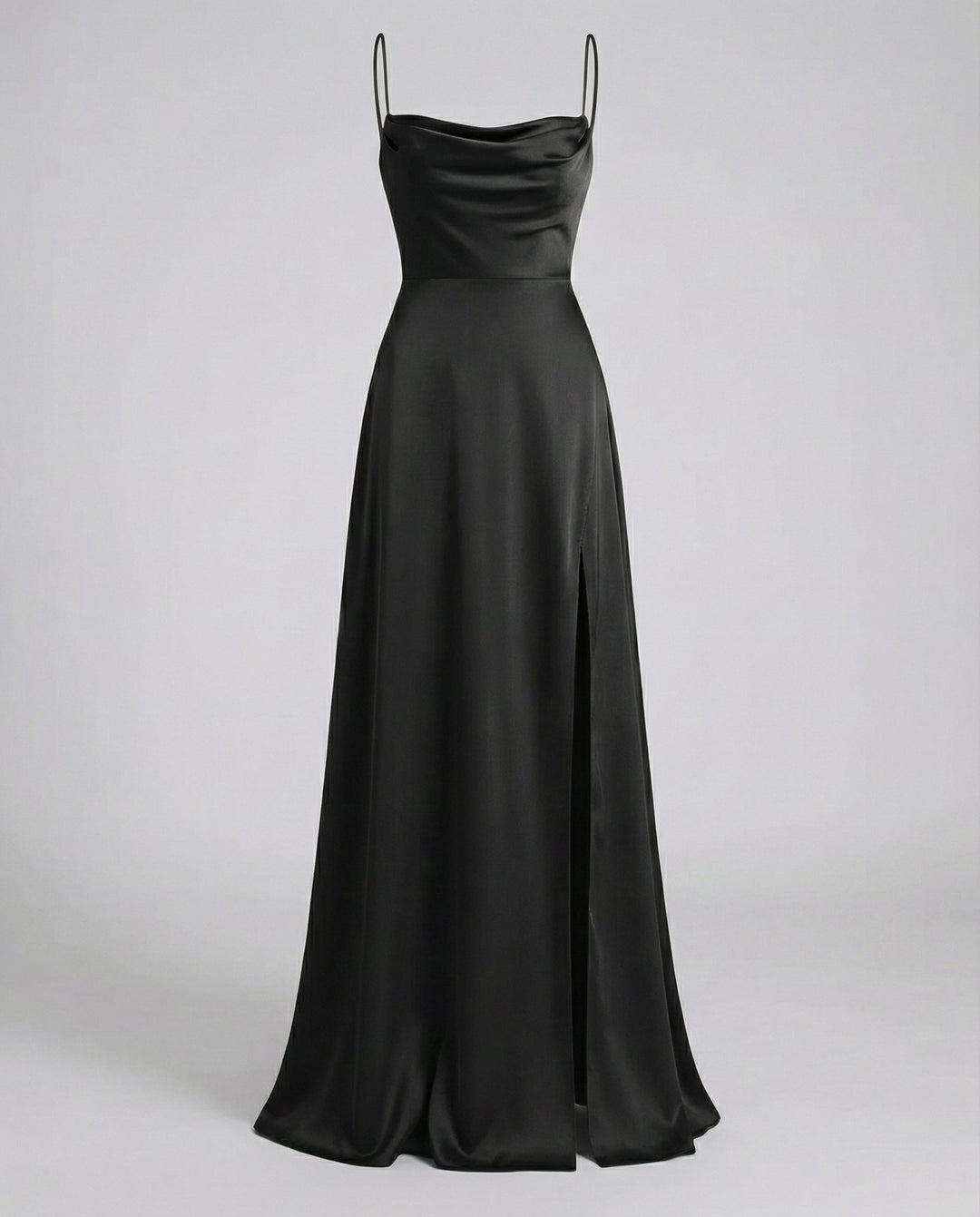 Elegantes Seiden Maxikleid Damen 10