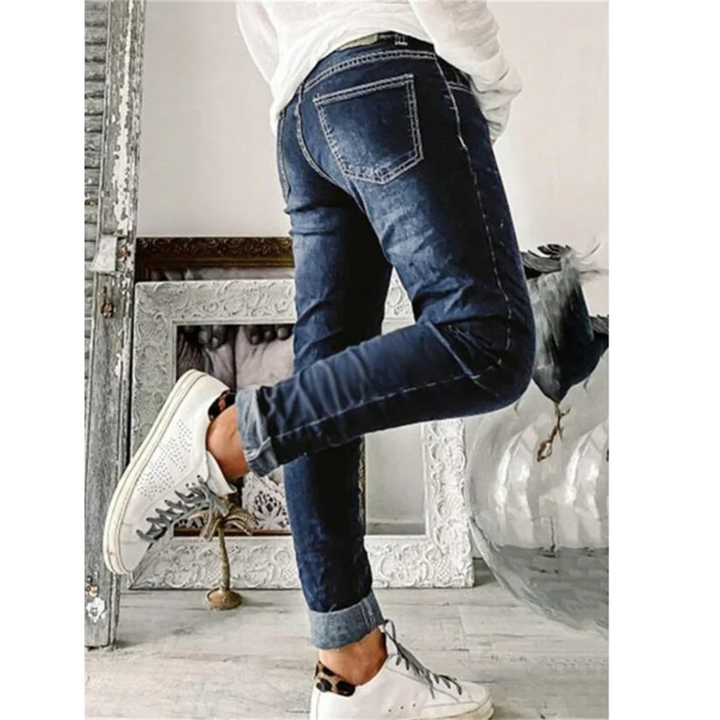 Damen Stretchige Denim Hosen