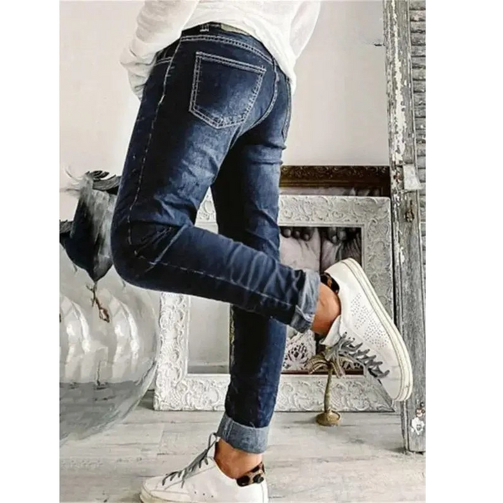 Damen Stretchige Denim Hosen