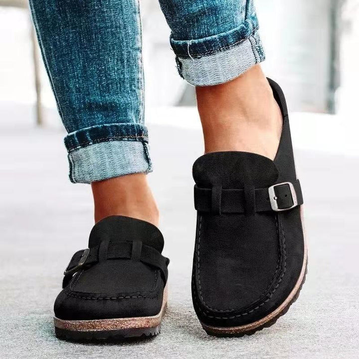 Damen Wildleder SlipOn Schuhe
