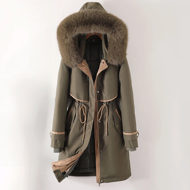 Gemütliche Damen Winter Steppjacke mit Kapuze für jeden Anlass 0