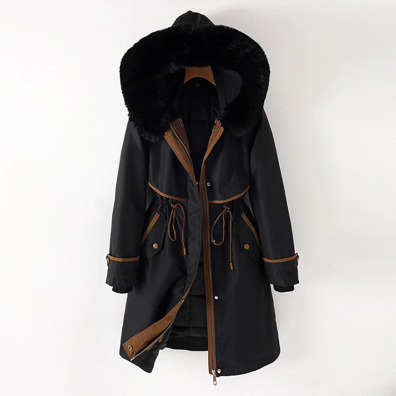 Gemütliche Damen Winter Steppjacke mit Kapuze für jeden Anlass 1