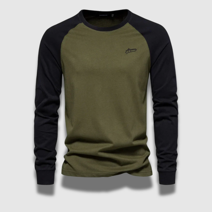 Herren Premium Langarm T-Shirt