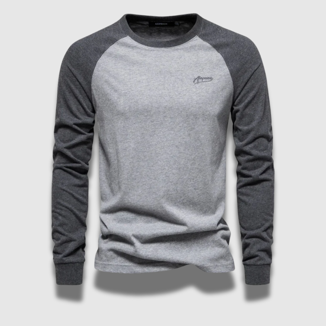 Herren Premium Langarm T-Shirt