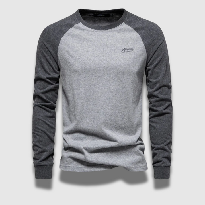 Herren Premium Langarm T-Shirt