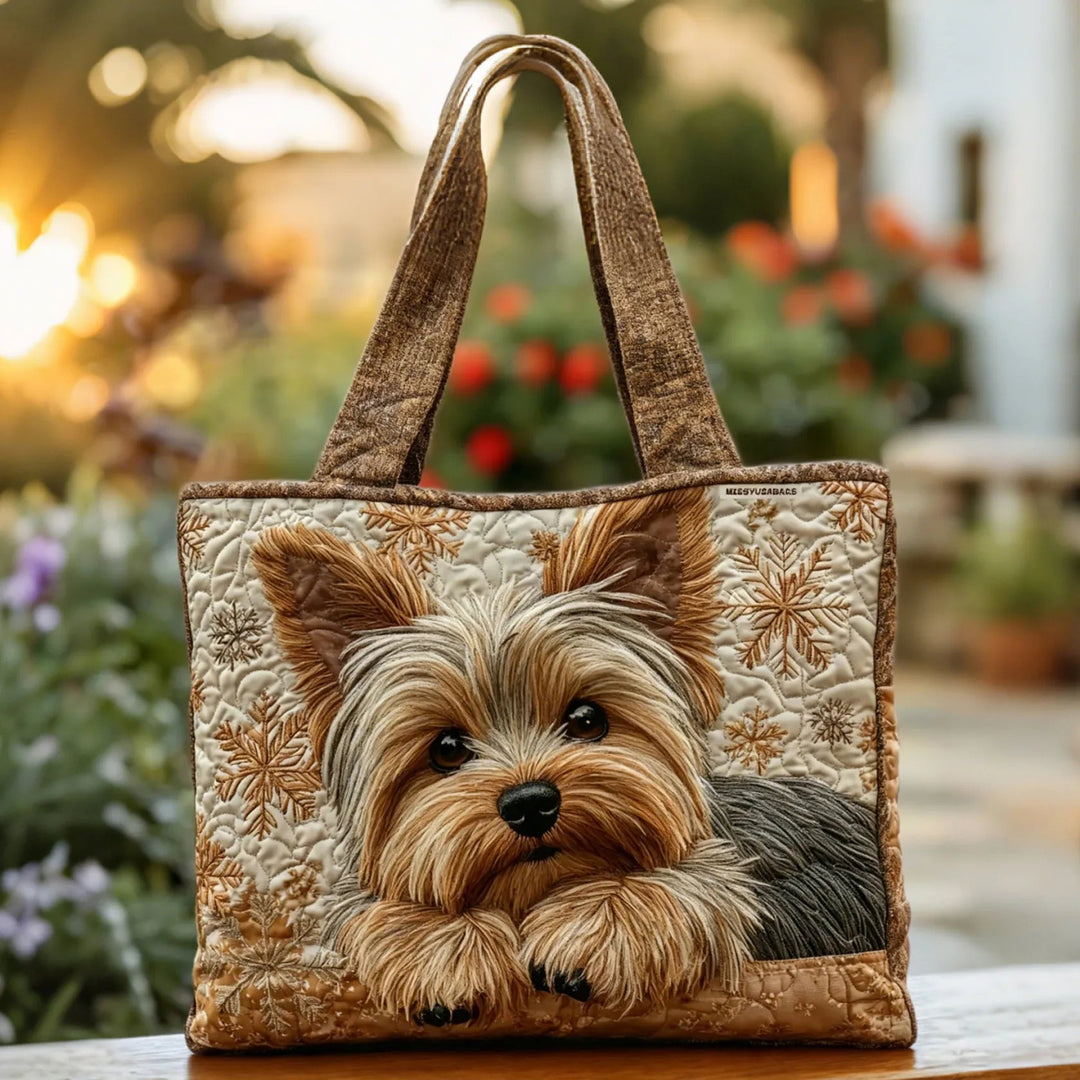 Handgefertigte Yorkie-Tasche: Stilvolles Accessoire für jeden Tag 0