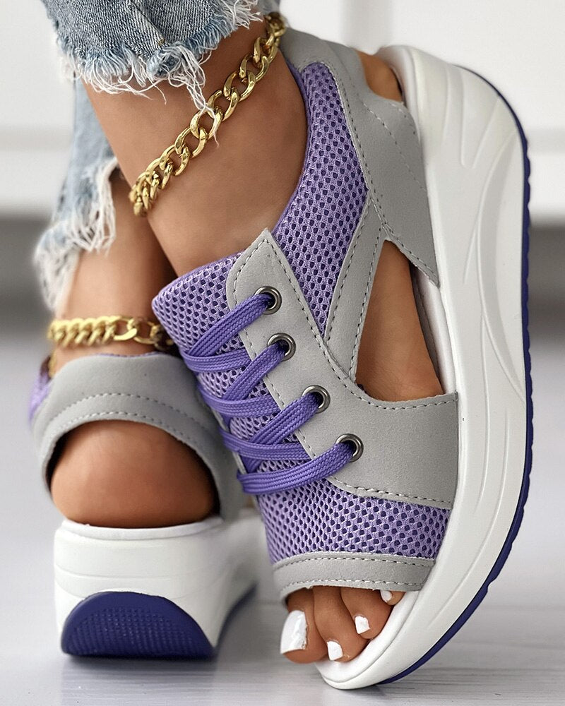 Heidi-Mode Trendkick: Atmungsaktive Sneaker-Sandalen 4