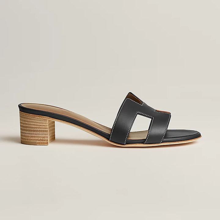 Heidi-Mode | Bequeme Rutschfeste Luxussandalen mit Absatz 6