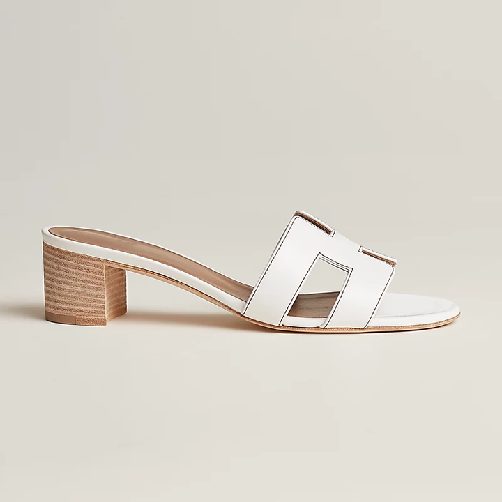 Heidi-Mode | Bequeme Rutschfeste Luxussandalen mit Absatz 8