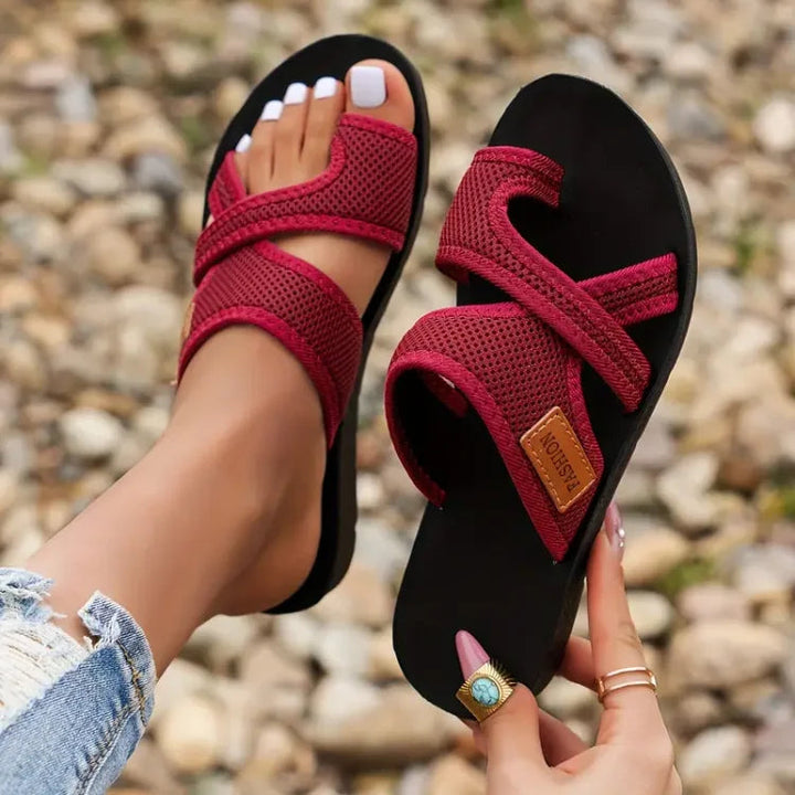 Heidi-Mode | Damen Atmungsaktive Sandalen Mesh 1