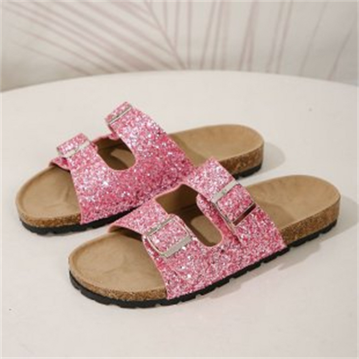 Heidi-Mode | Glitzersandalen 3