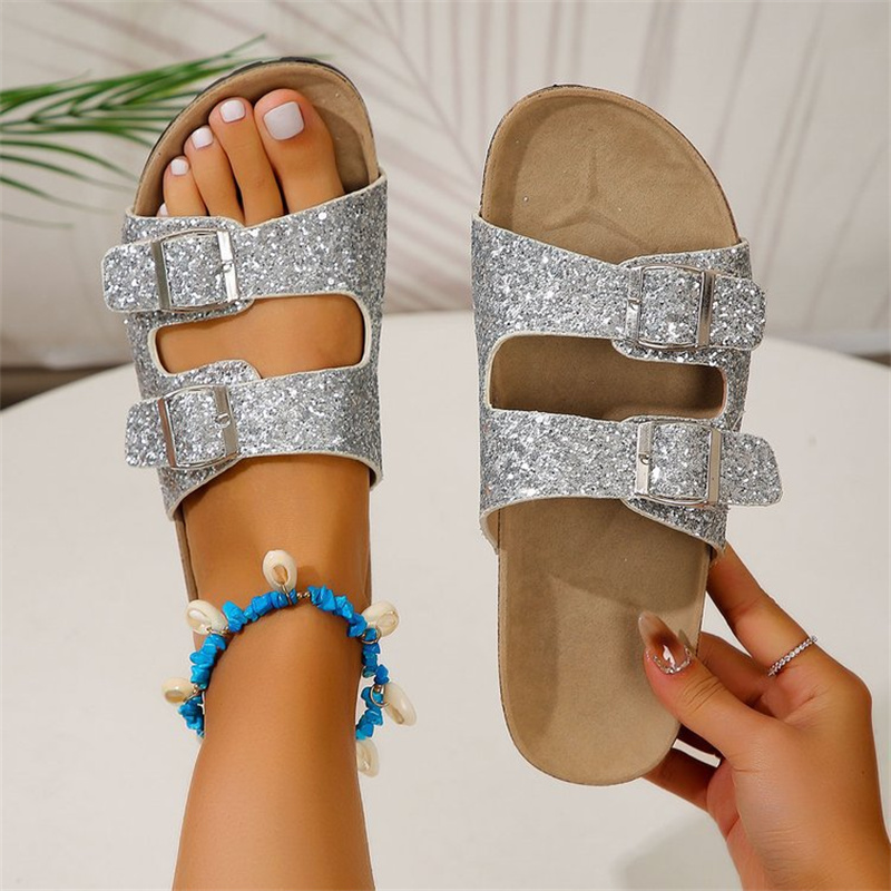 Heidi-Mode | Glitzersandalen 4
