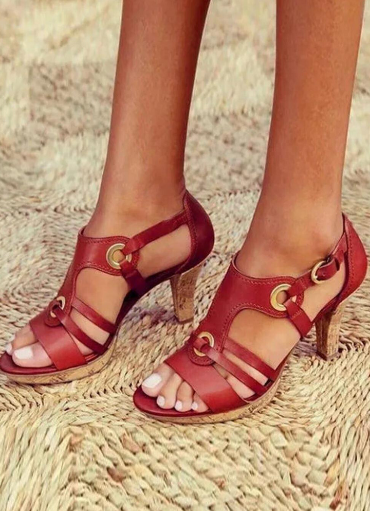 Heidi-Mode | Mühelose Und Stilvolle Allgemeine Sandalen 2
