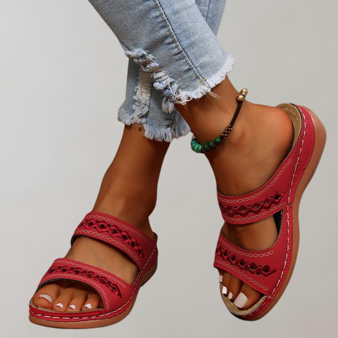 Heidi-Mode | Orthopädische Sandalen für Damen Sandalen Damen Bequem Sommer Sandalen Damen 0