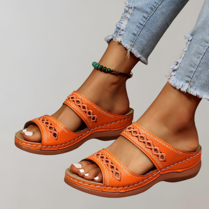 Heidi-Mode | Orthopädische Sandalen für Damen Sandalen Damen Bequem Sommer Sandalen Damen 2