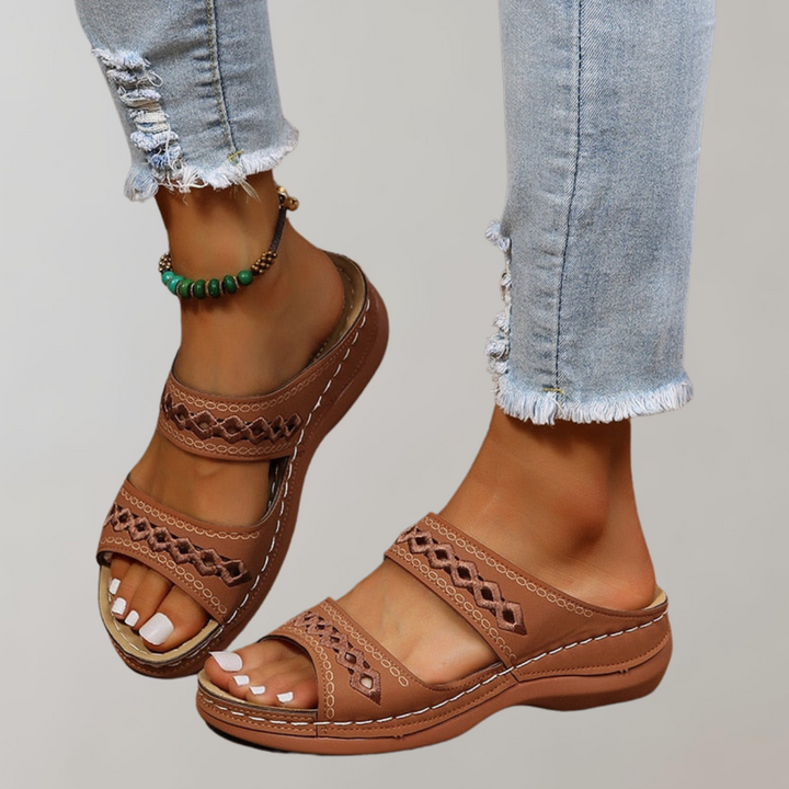 Heidi-Mode | Orthopädische Sandalen für Damen Sandalen Damen Bequem Sommer Sandalen Damen 3