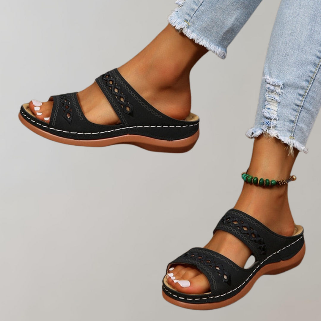 Heidi-Mode | Orthopädische Sandalen für Damen Sandalen Damen Bequem Sommer Sandalen Damen 5
