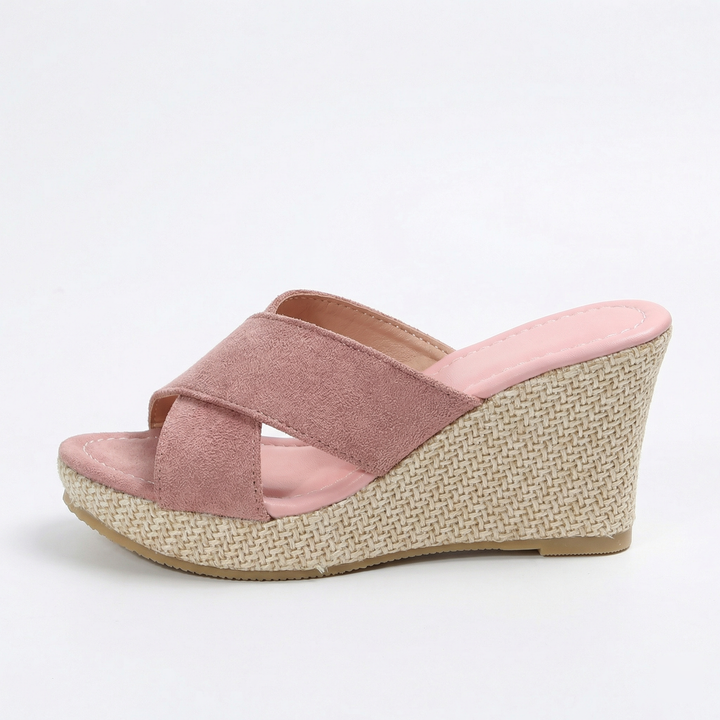 Heidi-Mode | Orthopädische Sandalen mit Absatz Sandalen Damen Bequem 2
