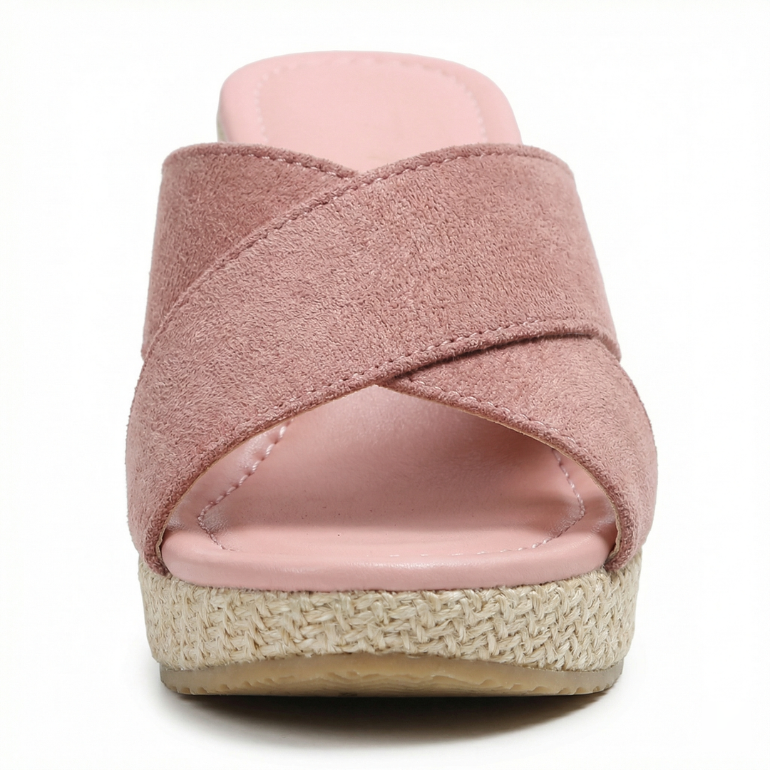 Heidi-Mode | Orthopädische Sandalen mit Absatz Sandalen Damen Bequem 3