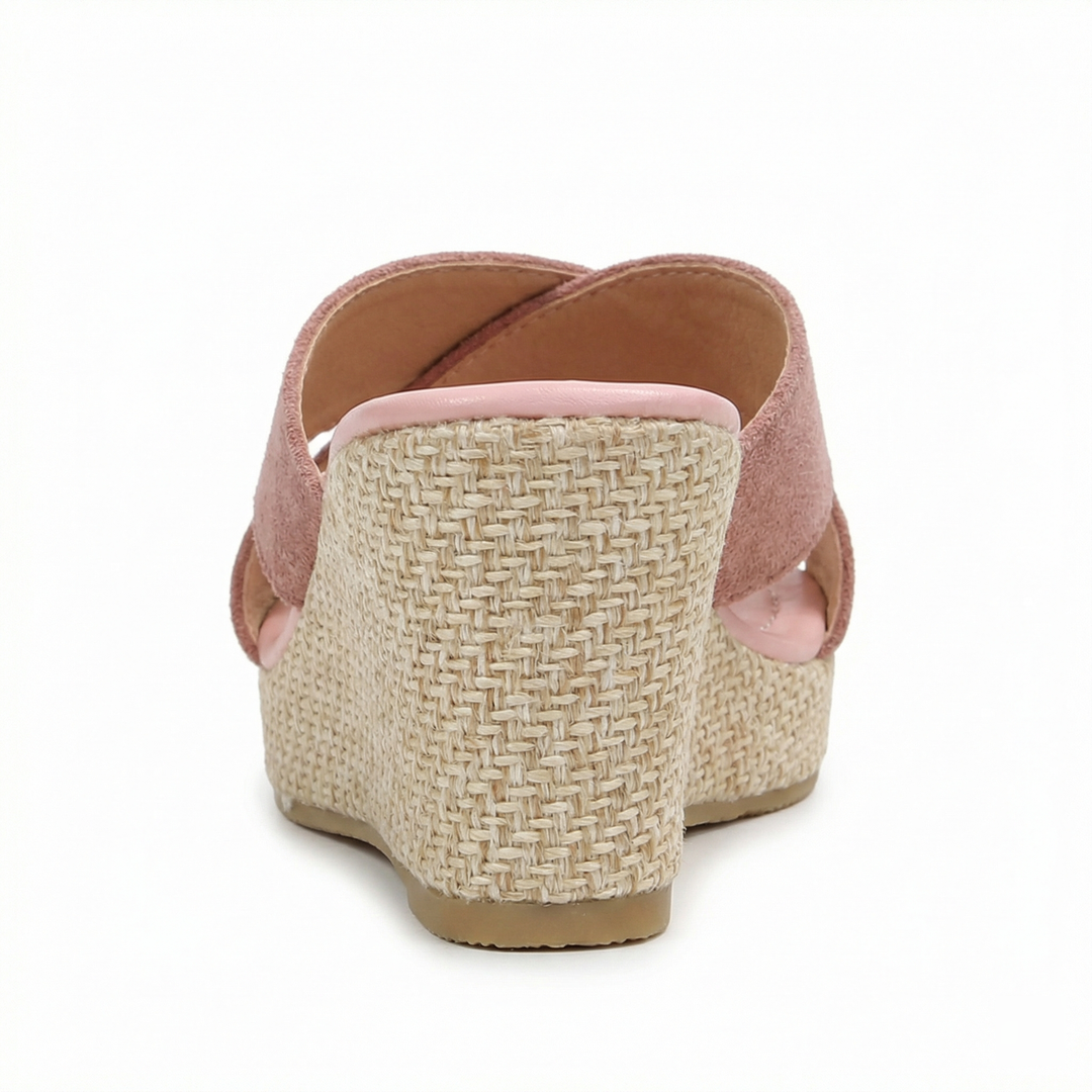 Heidi-Mode | Orthopädische Sandalen mit Absatz Sandalen Damen Bequem 8