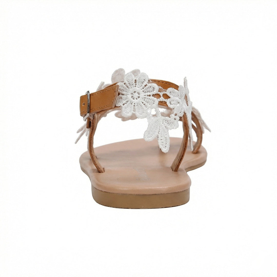 Heidi-Mode | Romantische Blumenhochzeitssandalen 5
