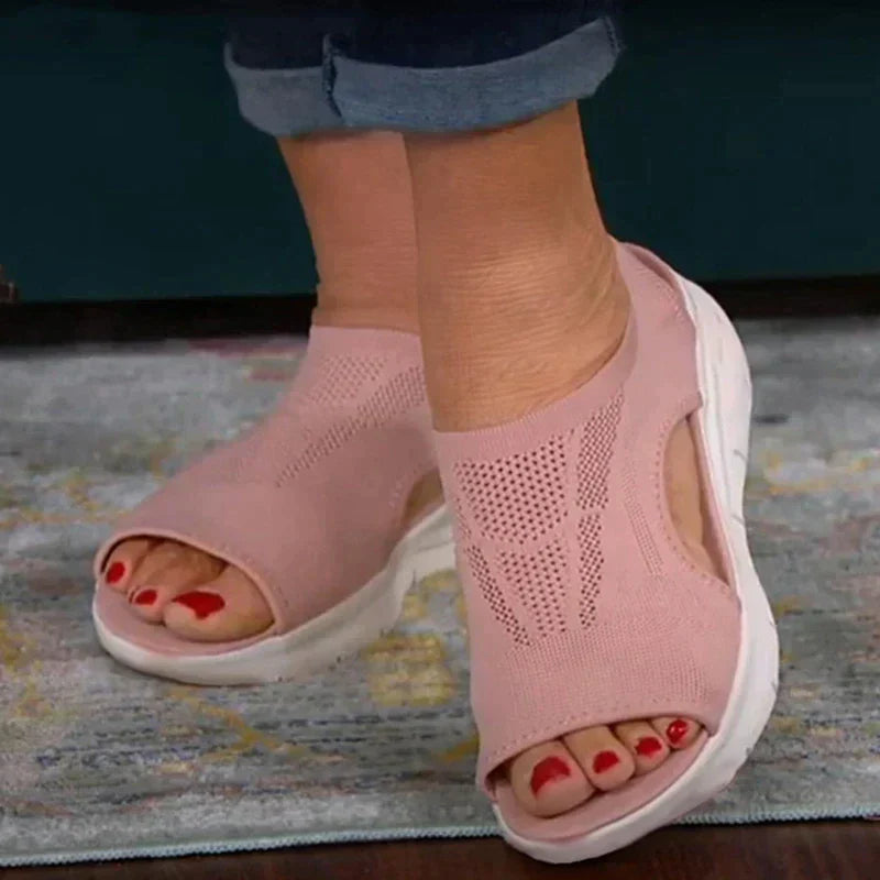 Heidi-Mode | Weiche Orthopädische Bequeme Sandalen 5