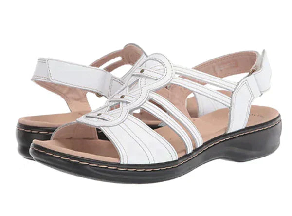 Heidi-Modus | Bequeme flache Strandsandalen für den Alltag, stilvoll und praktisch 0
