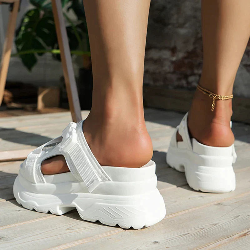 Heidi - Orthopädische klobige Sandalen 2