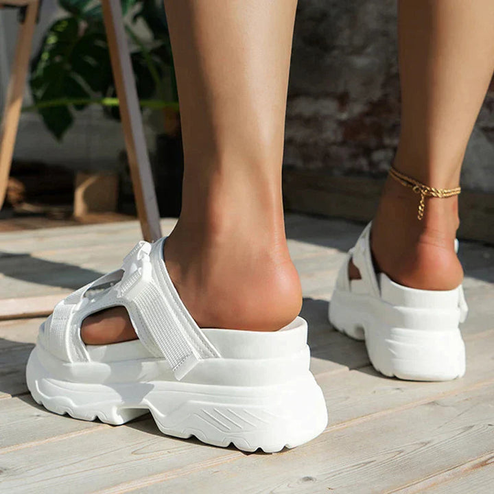 Heidi - Orthopädische klobige Sandalen 2