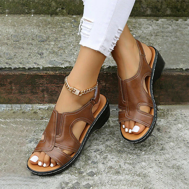 Heidi Lässige Bequeme Sandalen 0