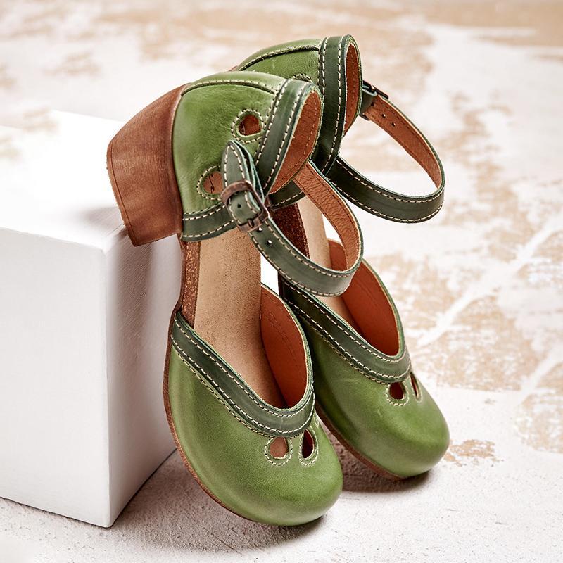Heidi | Damen Bequeme Sandalen 8