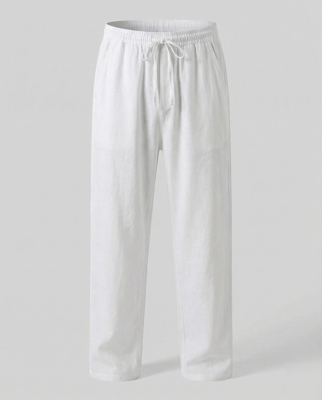 Herren lässige Leinen-Loungehose im Zen-Stil 0