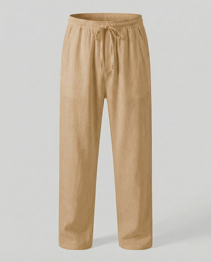 Herren lässige Leinen-Loungehose im Zen-Stil 10