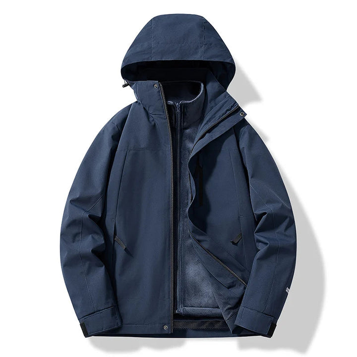 Herren und Damen Skijacke mit Kapuze – Funktionalität trifft auf modernes Design 2