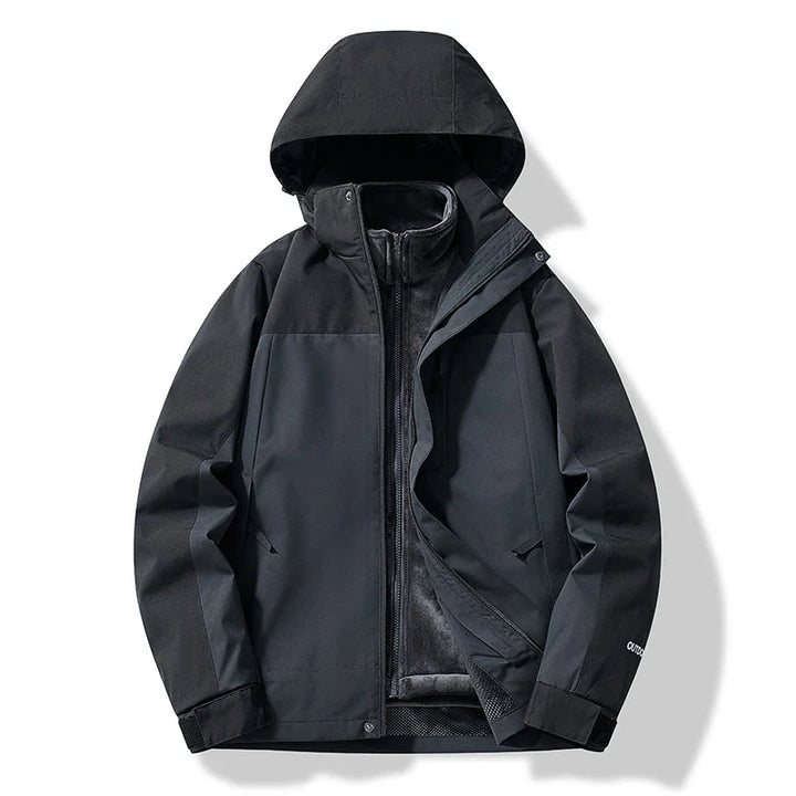 Herren und Damen Skijacke mit Kapuze – Funktionalität trifft auf modernes Design 4