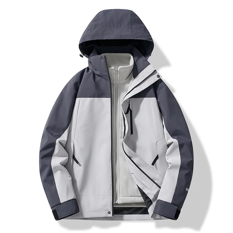 Herren und Damen Skijacke mit Kapuze – Funktionalität trifft auf modernes Design 7