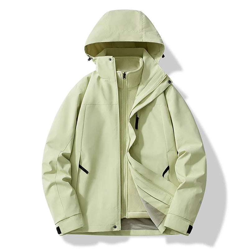 Herren und Damen Skijacke mit Kapuze – Funktionalität trifft auf modernes Design 8