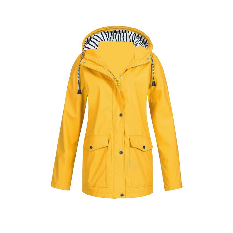 Hochwertige Damen-Regenjacke | Wasserdicht und Stilvoll 0